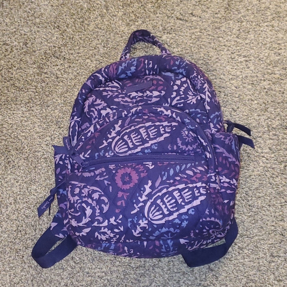 Vera Bradley mini backpack with wallet